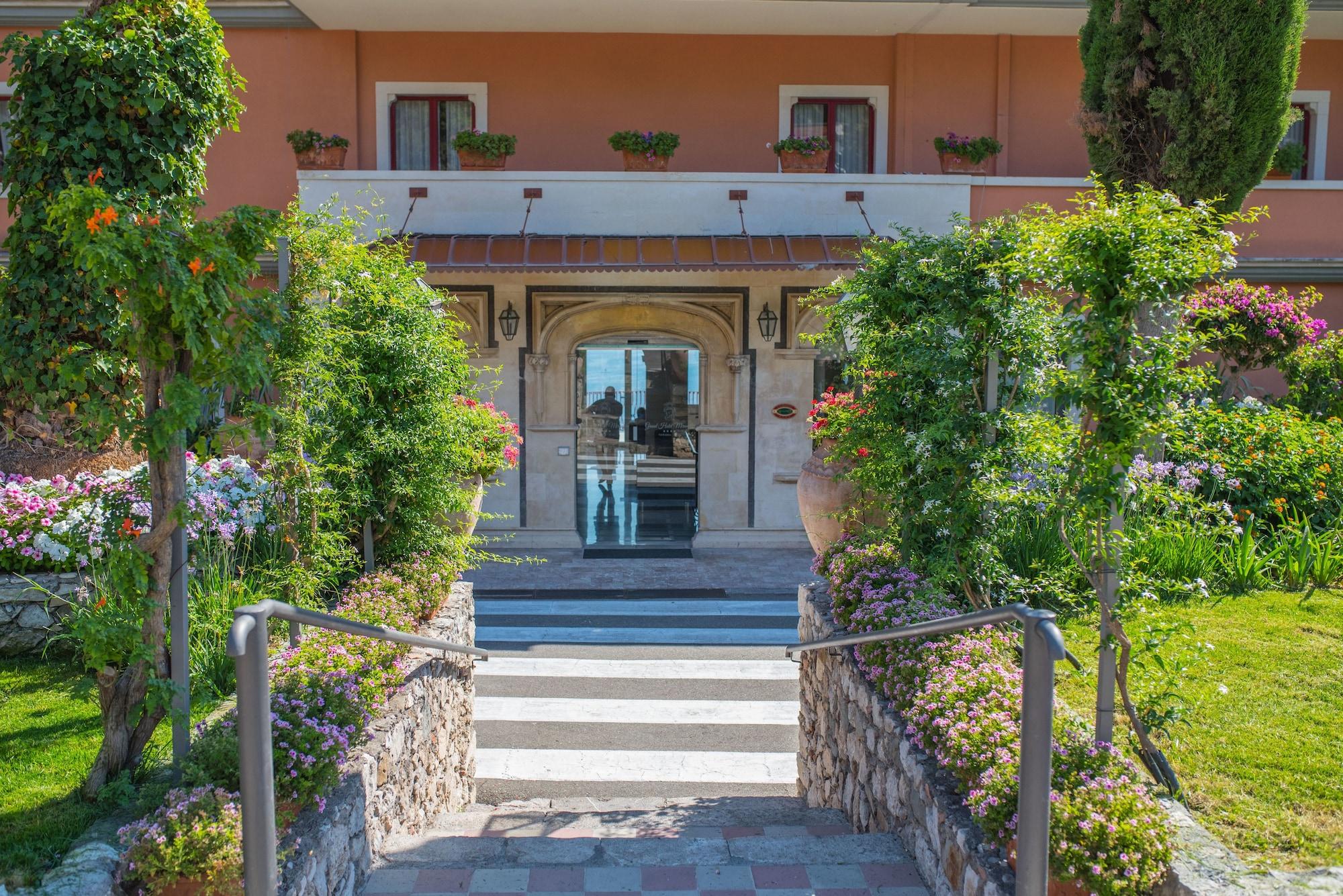 Grand Hotel Miramare Taormina Bagian luar foto