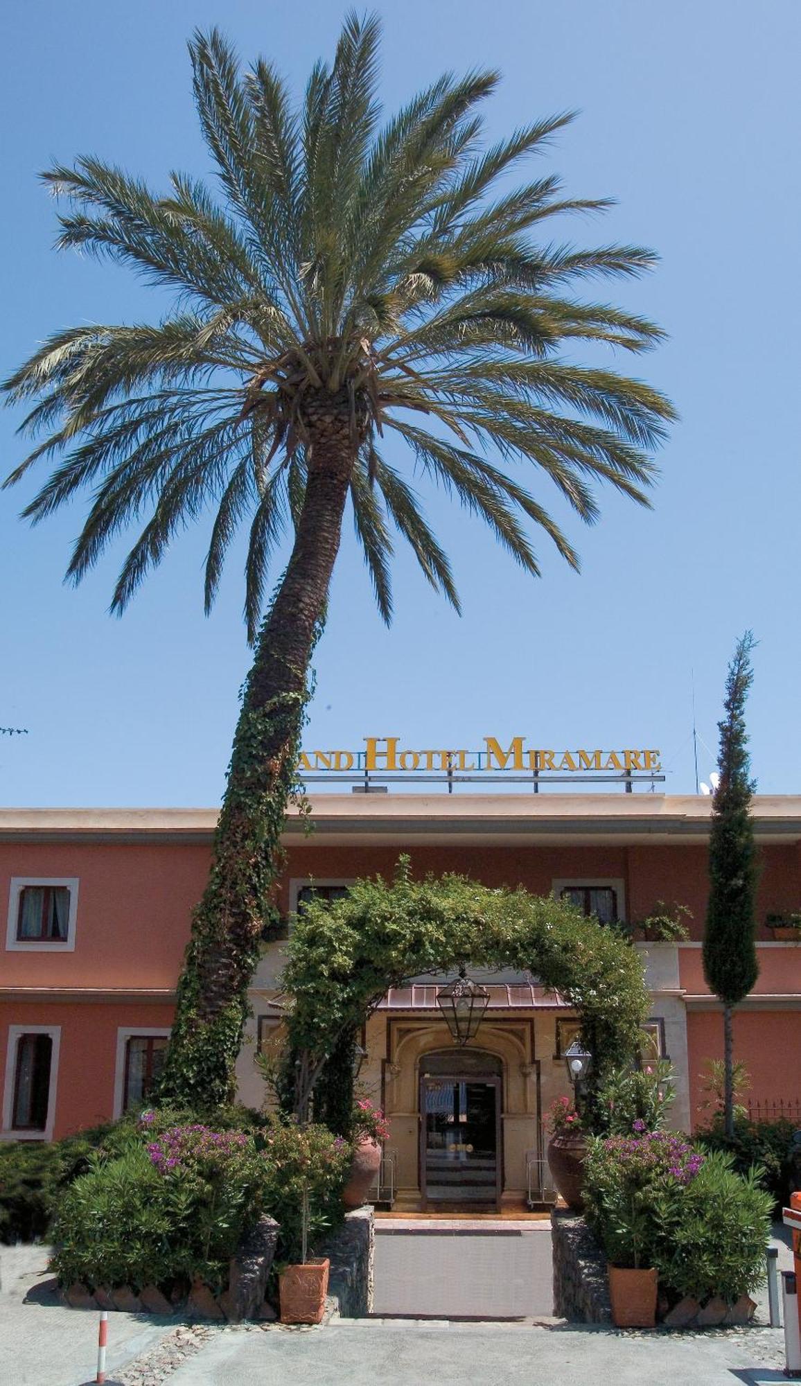 Grand Hotel Miramare Taormina Bagian luar foto