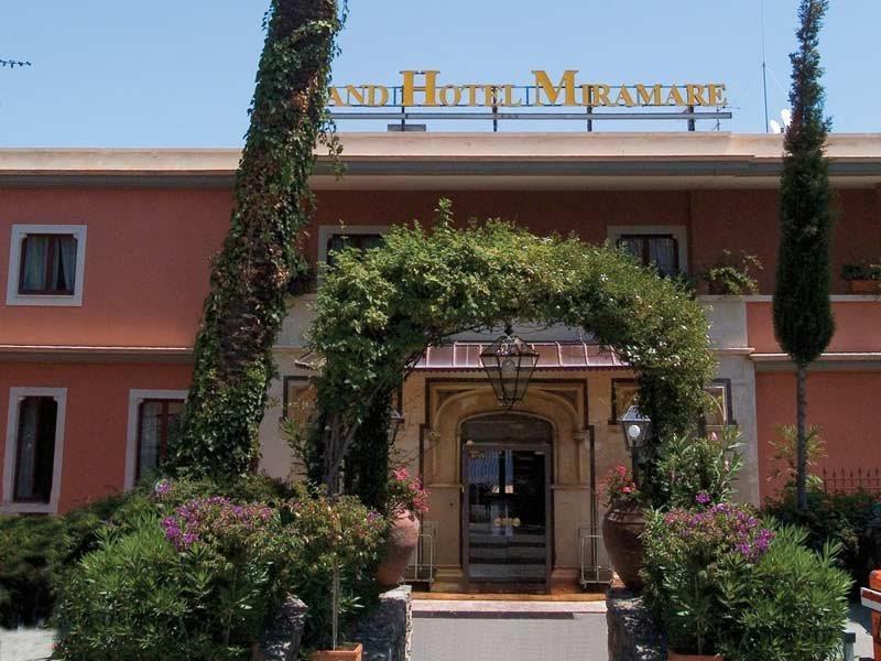 Grand Hotel Miramare Taormina Bagian luar foto