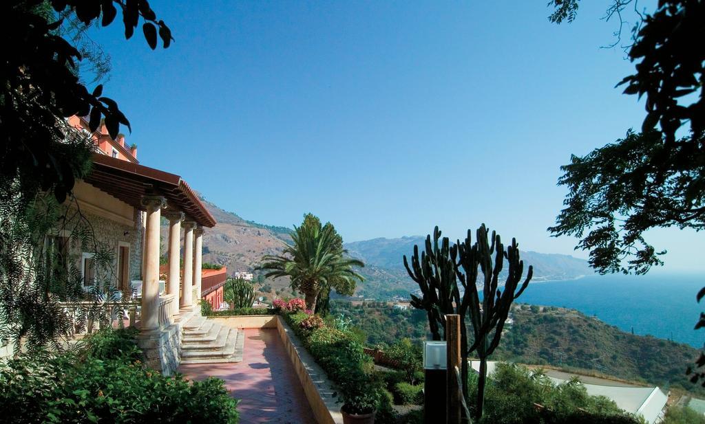 Grand Hotel Miramare Taormina Bagian luar foto