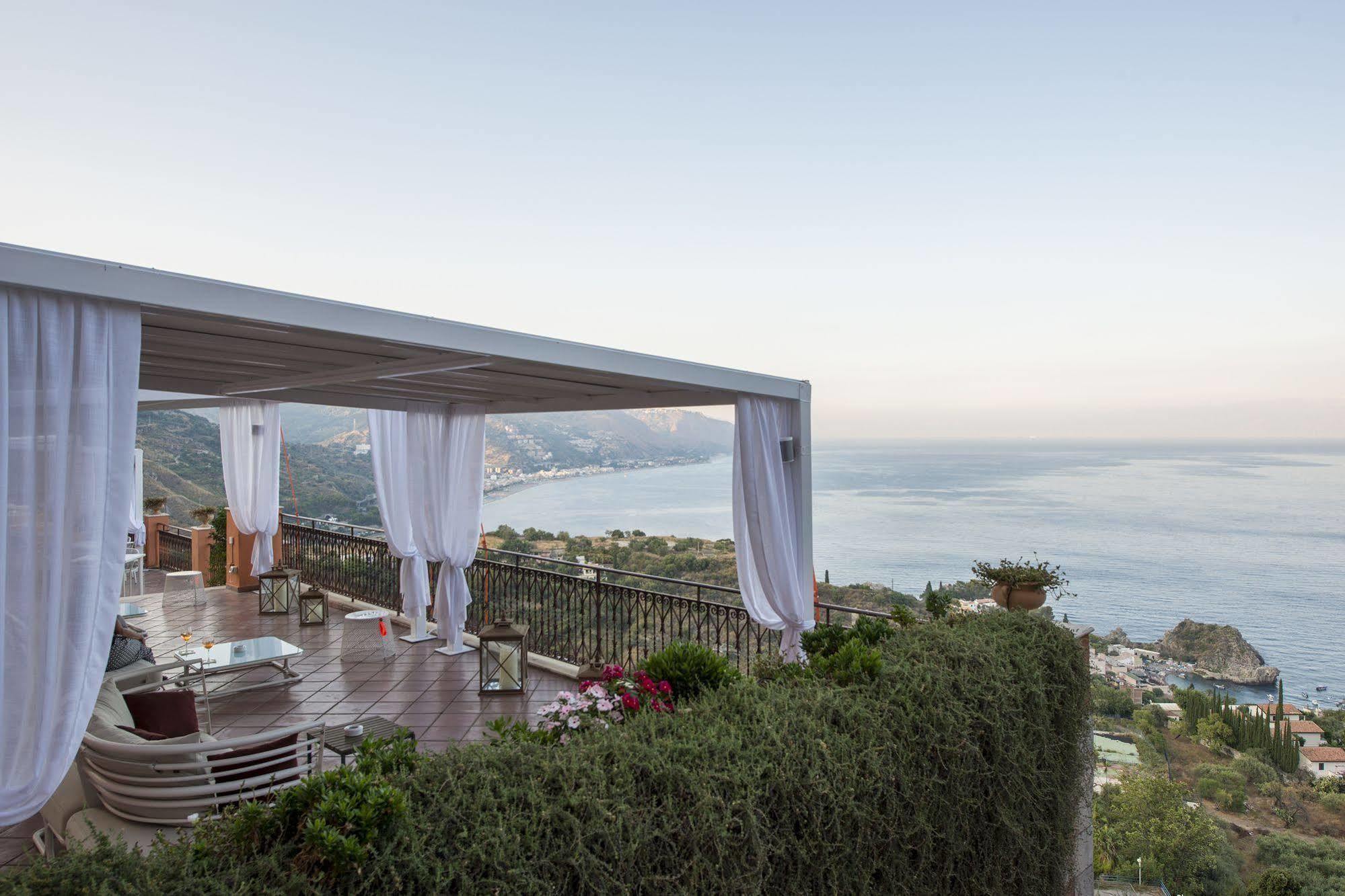 Grand Hotel Miramare Taormina Bagian luar foto