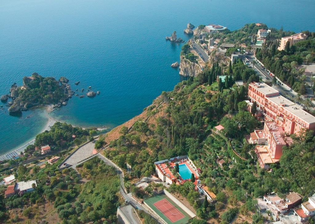 Grand Hotel Miramare Taormina Bagian luar foto